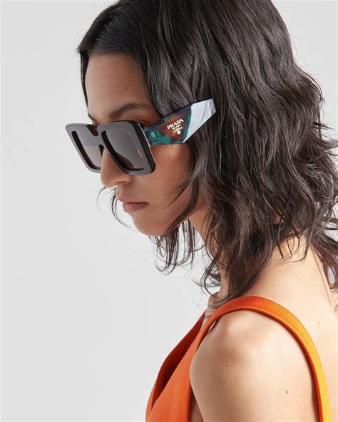 prada occhiali spr 23 v|Iris Lenses Prada Symbole Sunglasses .